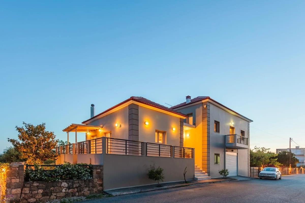 Navarino Captains Villa - Lux Private Pool Retreat Marathopoli Extérieur photo
