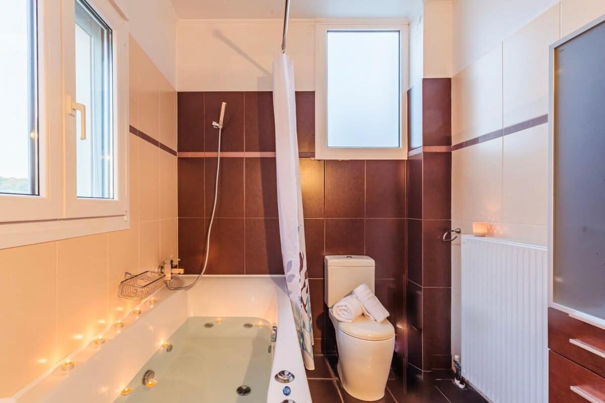Navarino Captains Villa - Lux Private Pool Retreat Marathopoli Extérieur photo