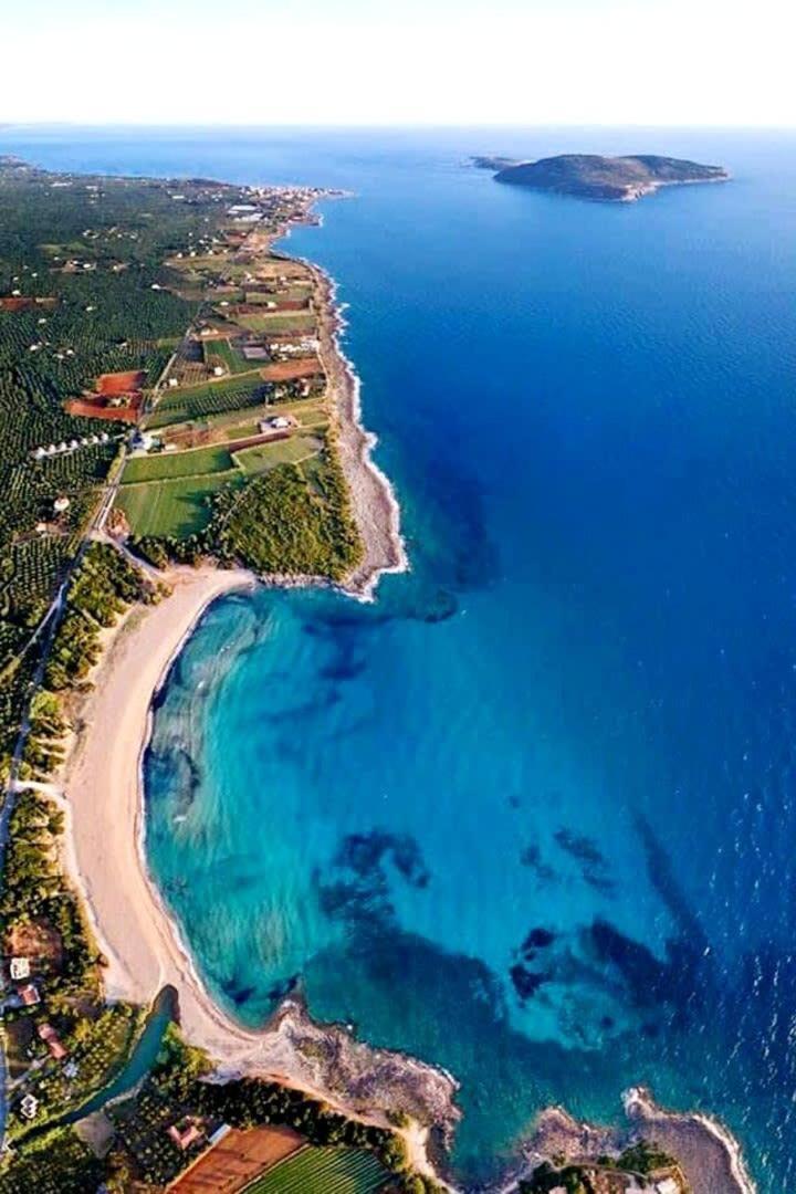 Navarino Captains Villa - Lux Private Pool Retreat Marathopoli Extérieur photo