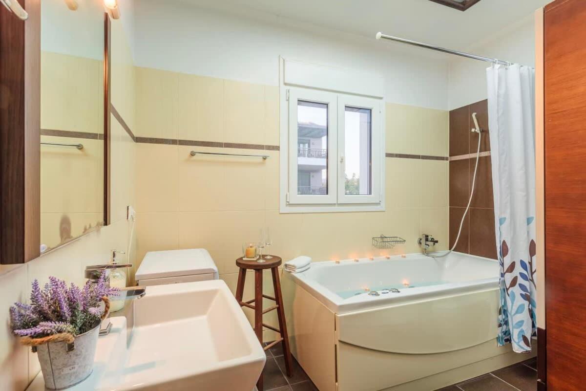Navarino Captains Villa - Lux Private Pool Retreat Marathopoli Extérieur photo