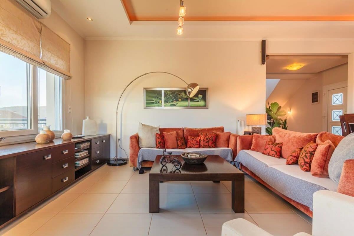 Navarino Captains Villa - Lux Private Pool Retreat Marathopoli Extérieur photo