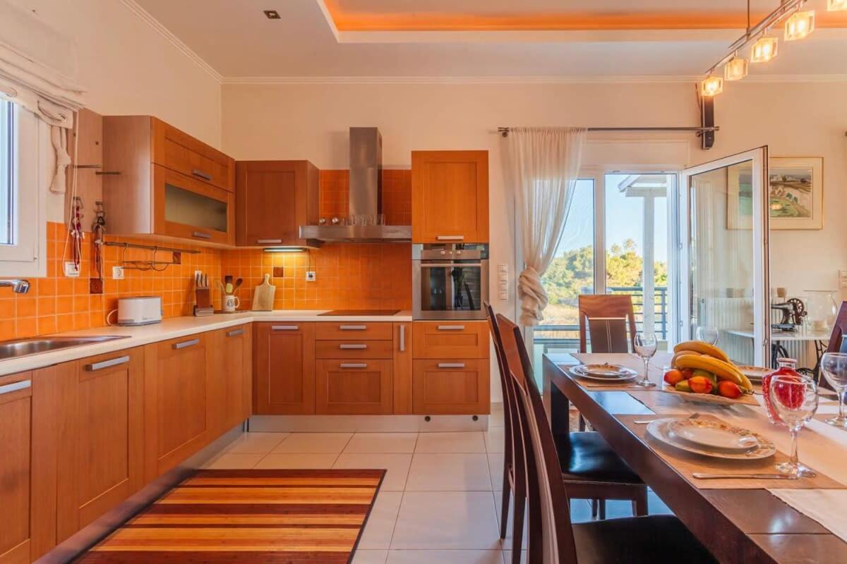 Navarino Captains Villa - Lux Private Pool Retreat Marathopoli Extérieur photo