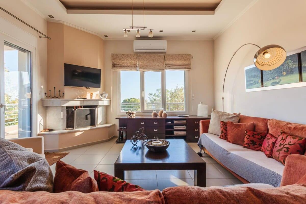 Navarino Captains Villa - Lux Private Pool Retreat Marathopoli Extérieur photo