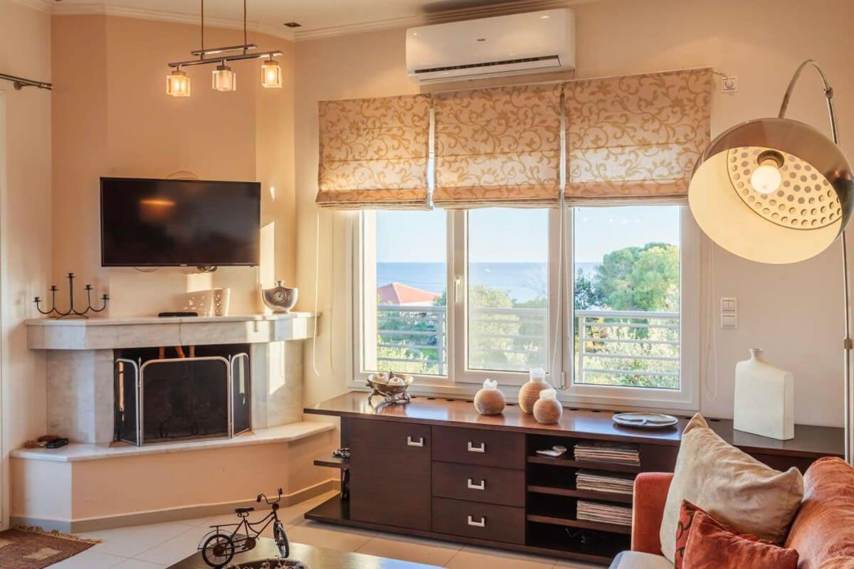 Navarino Captains Villa - Lux Private Pool Retreat Marathopoli Extérieur photo