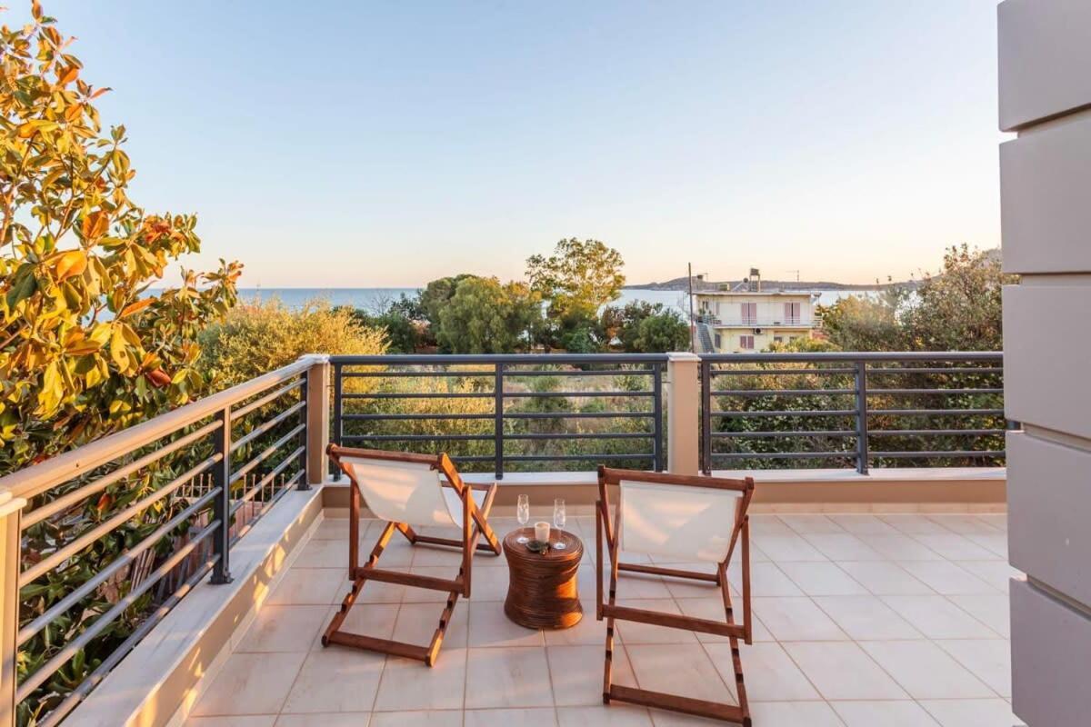 Navarino Captains Villa - Lux Private Pool Retreat Marathopoli Extérieur photo