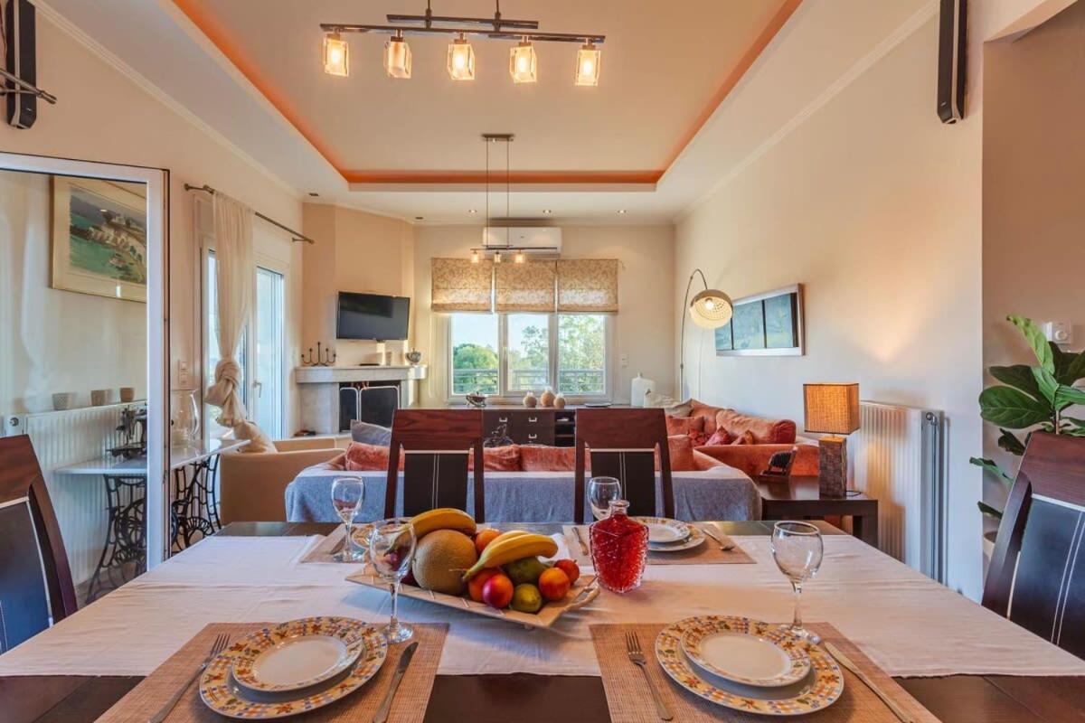 Navarino Captains Villa - Lux Private Pool Retreat Marathopoli Extérieur photo