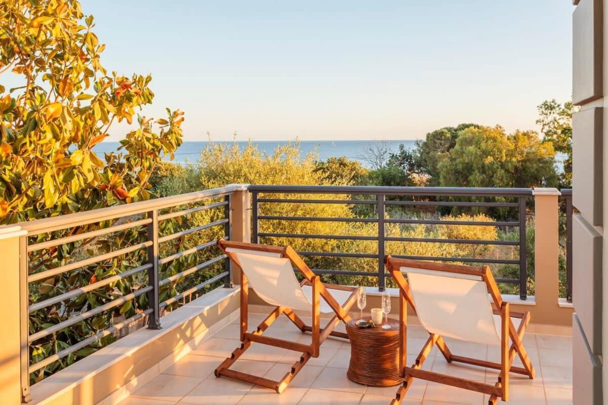 Navarino Captains Villa - Lux Private Pool Retreat Marathopoli Extérieur photo