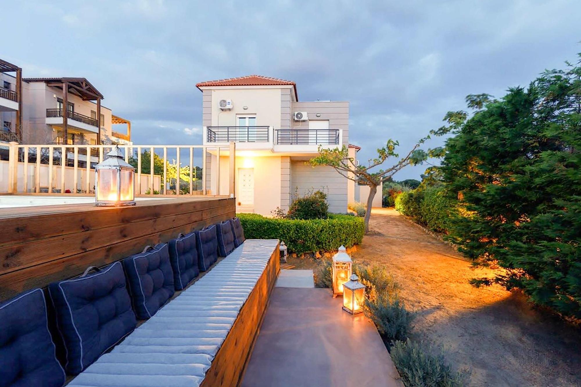 Navarino Captains Villa - Lux Private Pool Retreat Marathopoli Extérieur photo